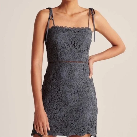 Abercrombie & Fitch | Dresses | Abercrombie Fitch Charcoal Lace Mini Dress | Poshmark Abercrombie & Fitch | Dresses | Abercrombie Fitch Charcoal Lace Mini Dress | Poshmark